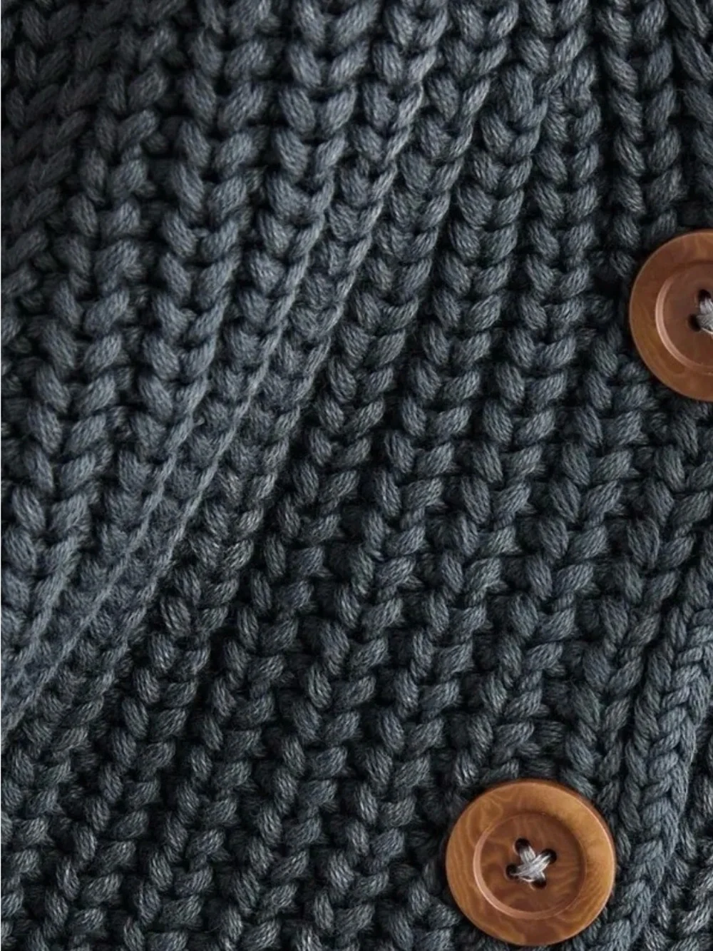 Free People close to me Charcoal Knit Button-Front Sweater Vest